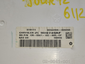 Instrument cluster Dodge Journey 11-92k, for polishing, broken mount