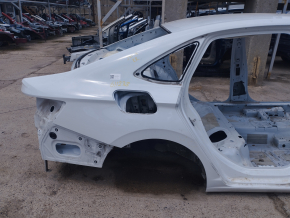 Quarter wing rear right VW Jetta 19 - white, on the body, bumps