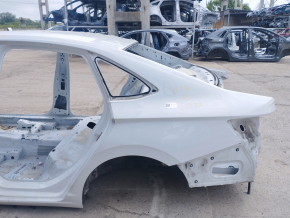 Quarter wing rear left VW Jetta 19 - white, on the body, bumps