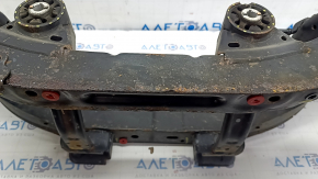 Subframe rear Ford Escape MK3 13-19 AWD cracked silent blocks, rusty