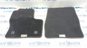 Set of floor mats for Ford Escape MK3 13-19 cloth black, dry cleanable