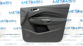 Door trim card front right Ford Escape MK3 17-19 rest black chrome handle, scratches