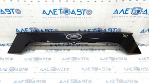 Upper trunk door molding with Ford Escape MK3 emblem 17-19 rest, under camera, scratches