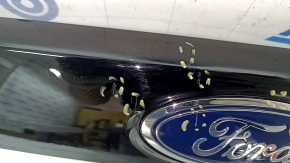 Upper trunk door molding with Ford Escape MK3 emblem 17-19 rest, under camera, scratches