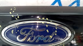 Upper trunk door molding with Ford Escape MK3 emblem 17-19 rest, under camera, scratches