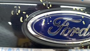 Upper trunk door molding with Ford Escape MK3 emblem 17-19 rest, under camera, scratches