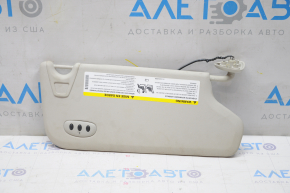 Left visor Dodge Journey 11 - gray, with backlight, with control, without hook, for dry cleaning