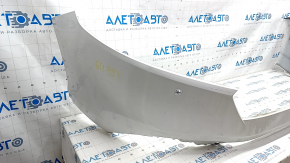 Bare front bumper Honda Accord 23 - for parking sensors, white