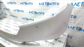 Bare front bumper Honda Accord 23 - for parking sensors, white