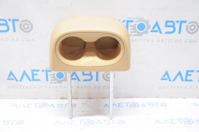 Headrest rear center 2 row Dodge Journey 11- leather beige, scratches