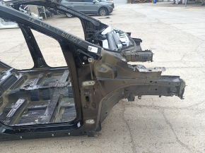 Front right quarter Ford Escape MK3 17-19 rest on body, black