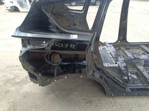 Quarter wing rear right Ford Escape MK3 13- on the body, black, pokes