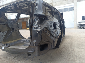 Quarter wing rear right Ford Escape MK3 13- on the body, black, pokes
