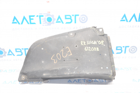 Rear bumper guard right Toyota Highlander 08-10 broken mount, tear, worn