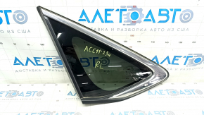 Window blind glass rear left Honda Accord 23- chrome