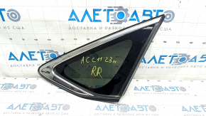 Window blind glass rear right Honda Accord 23- chrome