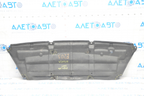 Front bumper protection Toyota Highlander 08-10 tears, missing fragment