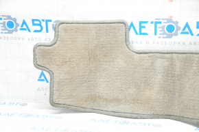 Carpet interior 3 row Toyota Highlander 08-10 cloth gray, for cleaning