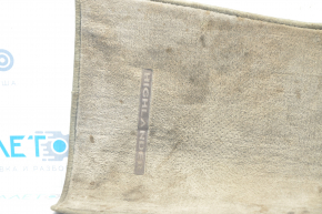 Carpet interior front right Toyota Highlander 08-10 cloth gray, for cleaning