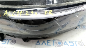 Headlight front right complete Honda Accord 23- LED, sand