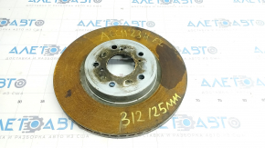 Front left brake disc Honda Accord 23- 312/25mm