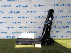 Central left body pillar Audi A6 C7 12-18 sawed off, non-standard