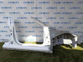 Tesla Model 3 18 front right quarter panel - iron, white, with central pillar