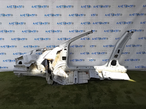 Tesla Model 3 18 front right quarter panel - iron, white, with central pillar