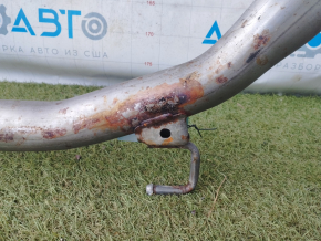 Exhaust line middle and rear part with barrel Honda Accord 23- hybrid, corrosion