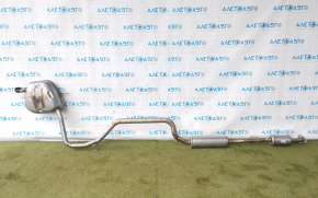 Exhaust line middle and rear part with barrel Honda Accord 23- hybrid, corrosion