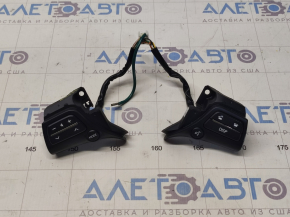 Steering wheel control buttons Lexus GS350 08-11 black without radar, broken fasteners