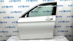 Door assembly front left Mercedes GLC 16-22 SUV, white 149, keyless, butt