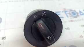 Headlight control VW Tiguan 09-17 without fog lights, crack in housing