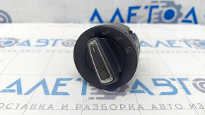 Light control VW Tiguan 18- without fog lights, type 2, with auto light, coating swelled