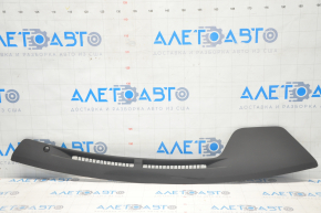 Long windshield defogger grille Lexus RX350 RX450h 10-15 black, without display