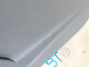 Door trim card rear right Tesla Model X 16-21 black, molding wood, scratches on wood, burrs, dented