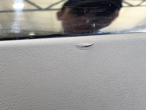 Door trim card rear right Tesla Model X 16-21 black, molding wood, scratches on wood, burrs, dented