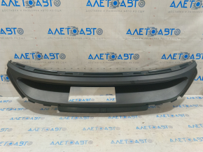Rear bumper lip Volkswagen ID.4 21-23 black structure for parking sensors