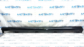 Left threshold Honda Accord 23- with seal, black gloss, broken fastening, sand