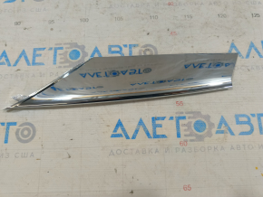 Upper left fog light cover for Tesla Model S 16-20, rest chrome