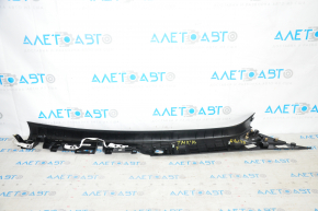 Front pillar trim left Tesla Model X 16-21 black, broken fastener
