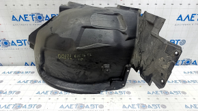 Front left rear fender liner Mercedes GLC 16-22 tear