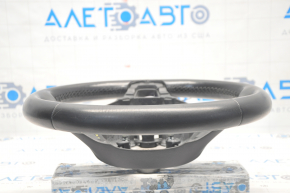 Naked steering wheel VW Jetta 15-18 USA leather black, scratches
