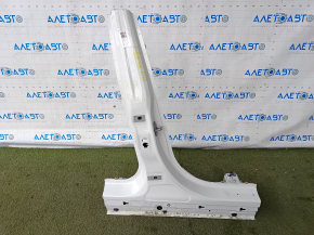The central right body pillar of BMW 3 F30 12-18 is sawn off