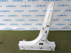 The central left body pillar of BMW 3 F30 12-18 was sawed off