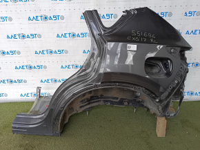Quarter wing rear left Mazda CX-5 17- graphite, rusty, bumps