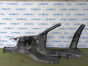 Front right quarter Audi A6 C7 12-18 black, with central pillar, butt