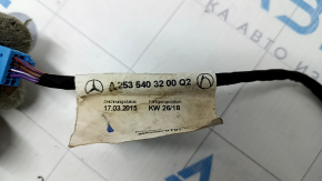 Wiring rear bumper Mercedes GLC 300/350e/43 16-19 without parking sensors under BSM
