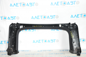 Door trim inner upper rear right Tesla Model X 16-21 black, for dry cleaning