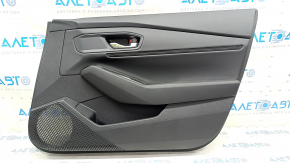 Door trim card front right Honda Accord 23- leather black, dented